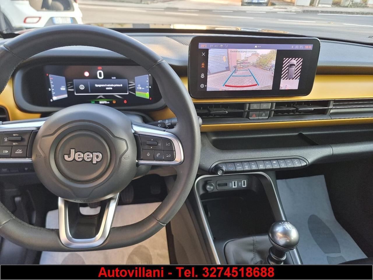 Jeep Avenger 1.2 Turbo 100 CV Summit