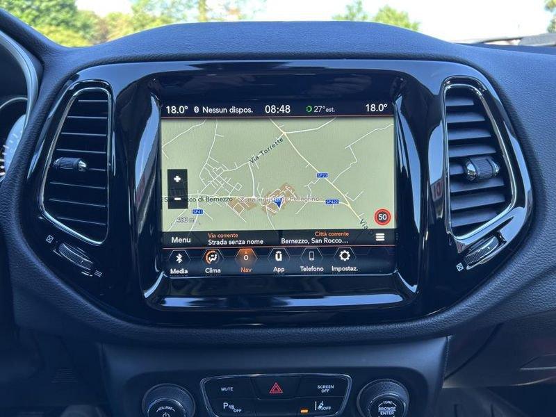Jeep Compass 1.6 Mjt 120 cv Night Eagle GANCIO TRAINO+NAVI+CAMERA