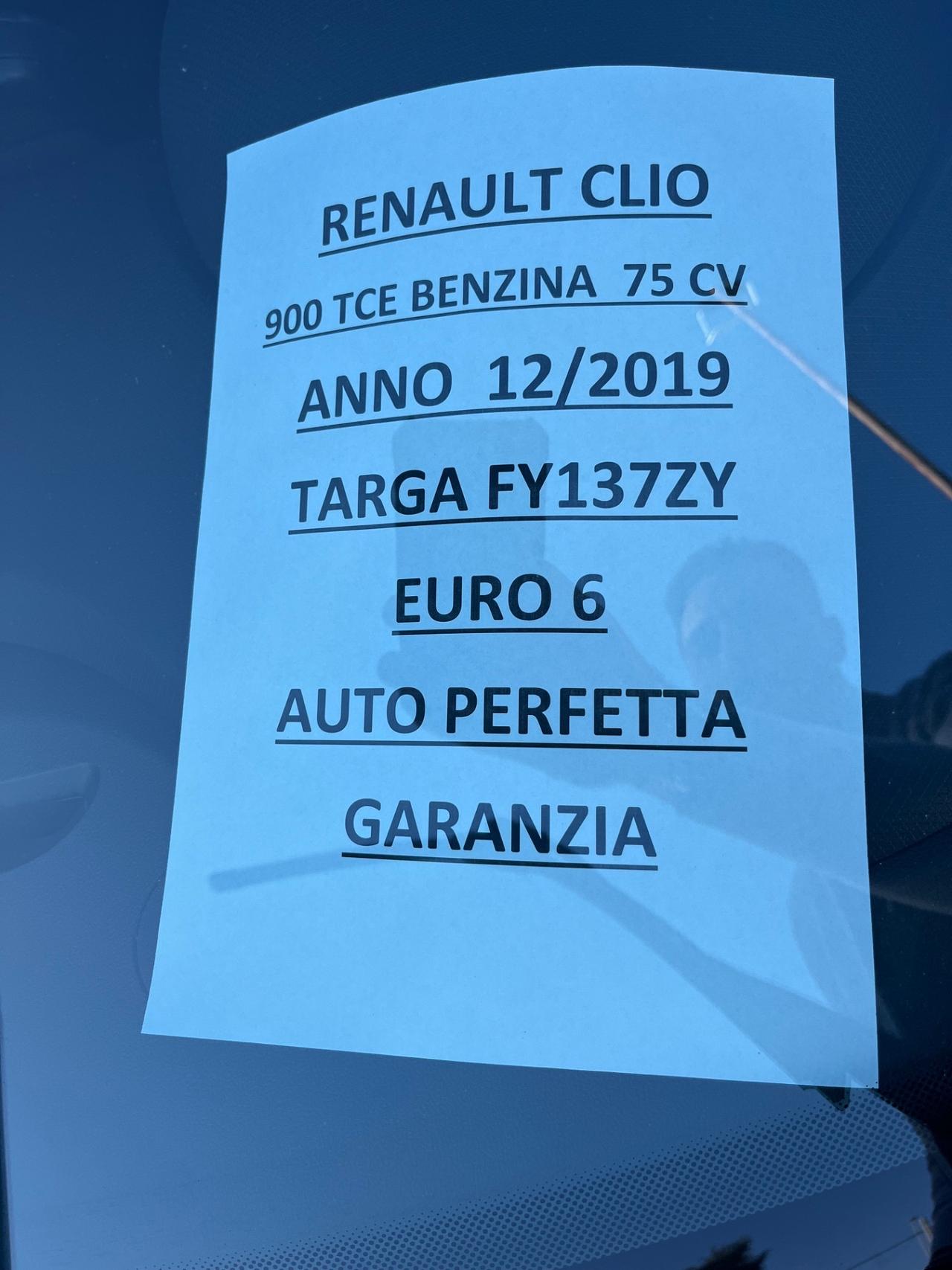 Renault Clio 900 tce benzina 75 cv “Restyling”