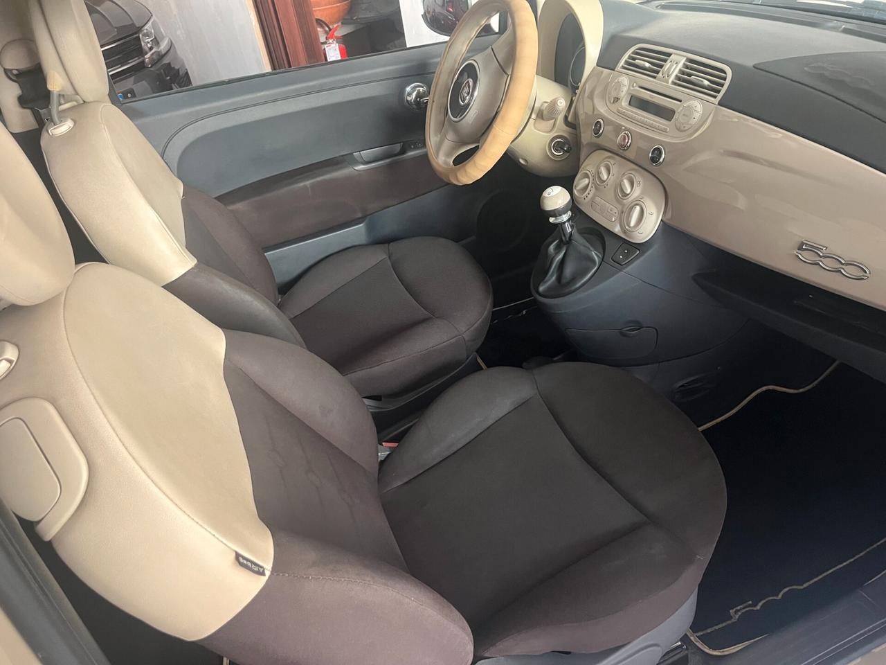 PERFETTA FIAT 500 1.2 Benz.(KM ORIGINALI) F/Optional