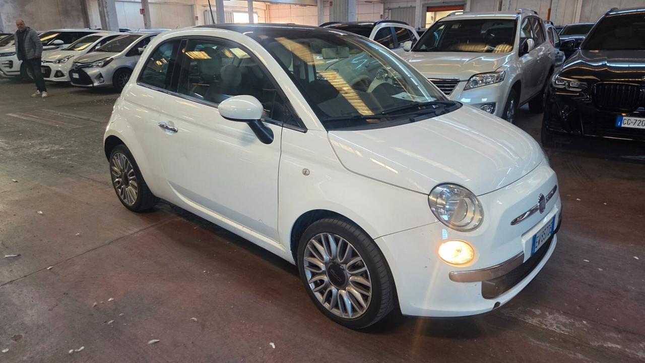 Fiat 500 1.2 GQ interni pelle
