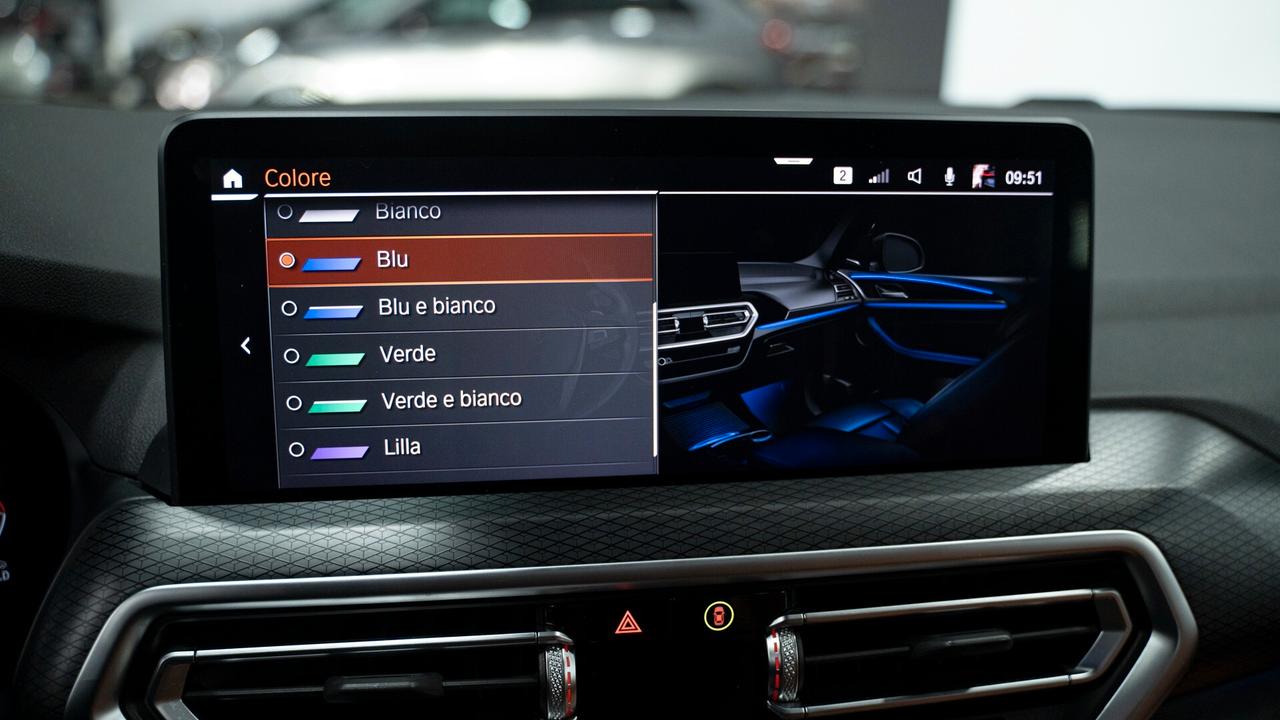 Bmw X4 XDRIVE20D MHEV 48V MSPORT AUTO TETTO PACK LUCI PELLE XENO FULL OPTIONAL