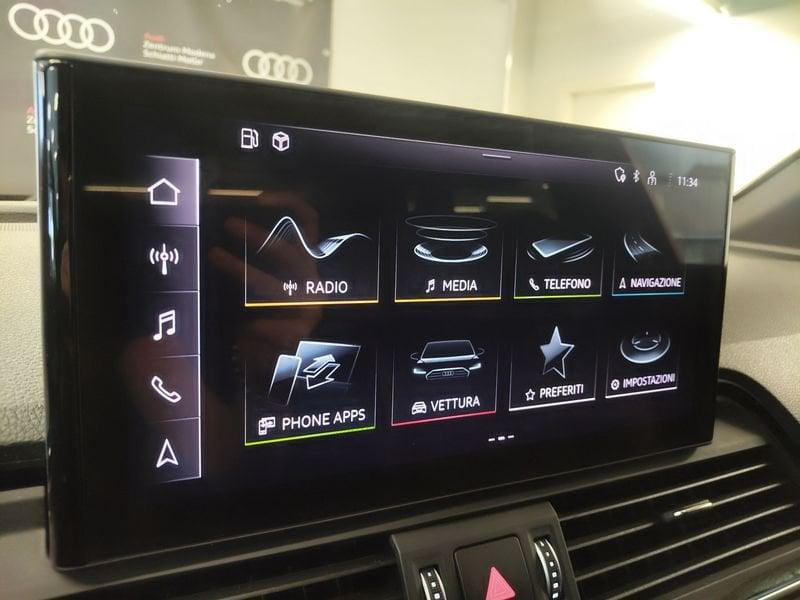 Audi Q5 Q5 Sportback 40 2.0 tdi mhev 12V Identity Black quattro s-tronic