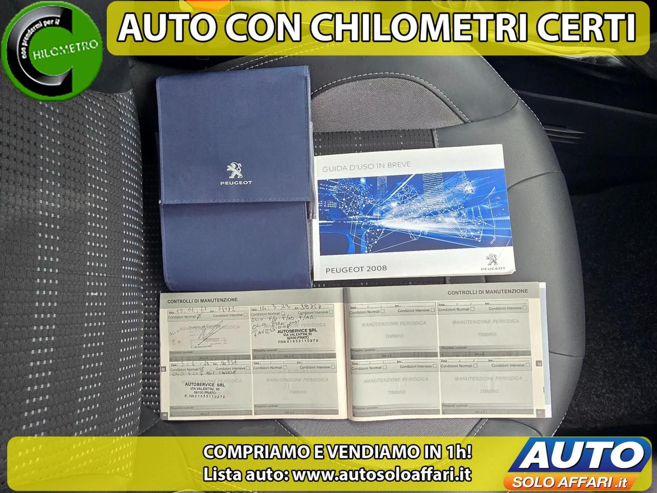 Peugeot 2008 2008 1.2 ALLURE 82CV EUR6D DISTRIBUZIONE FATTA