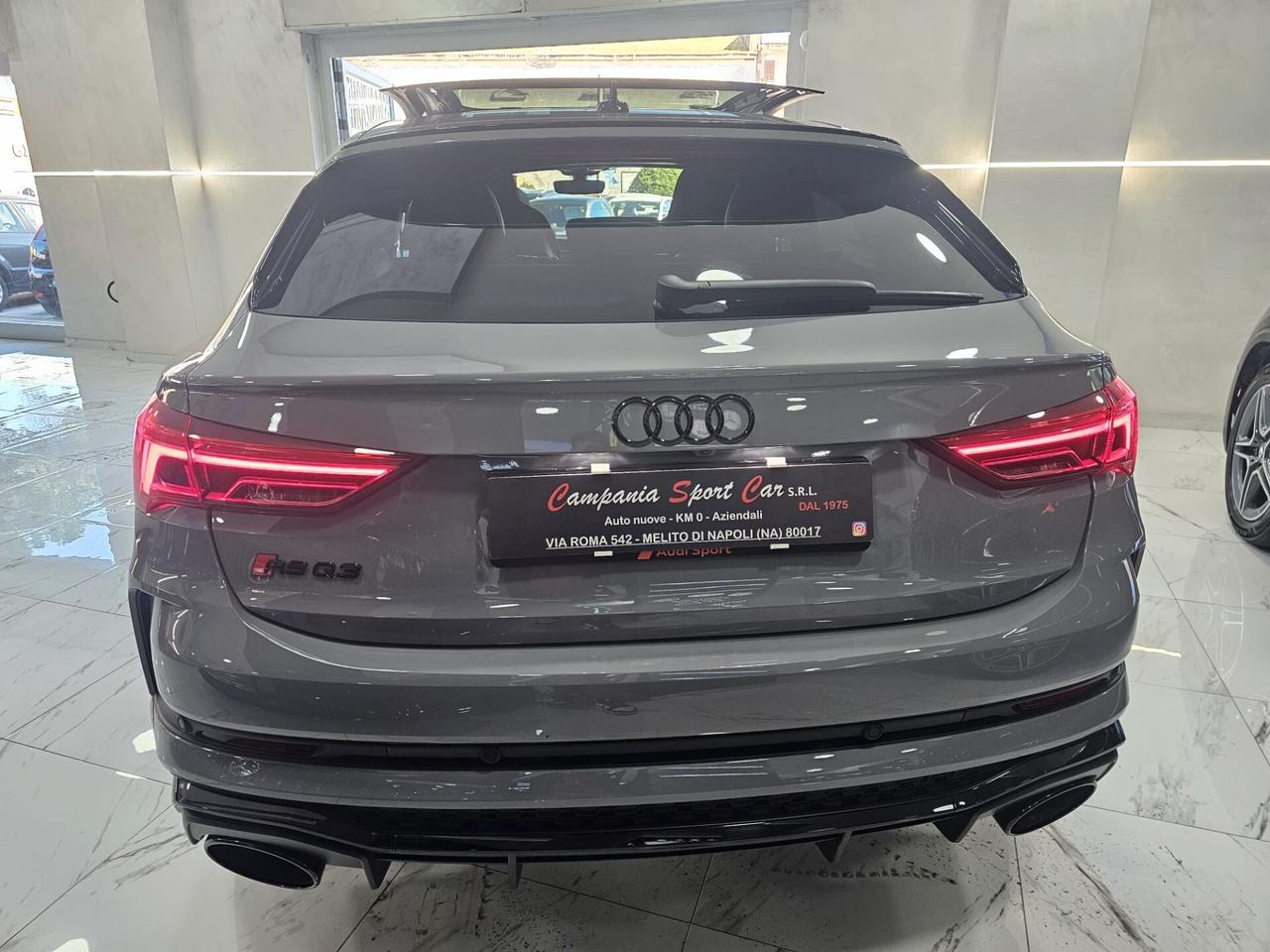 NUOVA AUDI RSQ3 SPORTBACK 2.5 BENZ 400CV S-TRONIC PACK BLACK ESTERNO