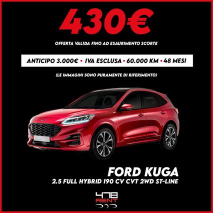 FORD Kuga Kuga 2.5 Full Hybrid 190 CVT 2WD ST-Line