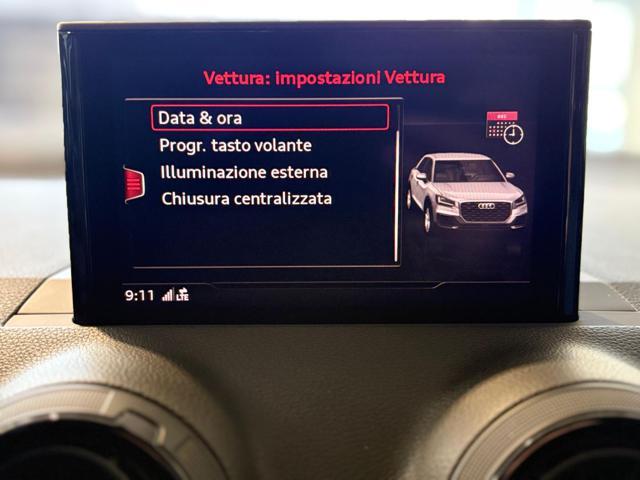AUDI Q2 1.0 TFSI 116cv S tronic SED.RISCALDABILI PRE SENSE