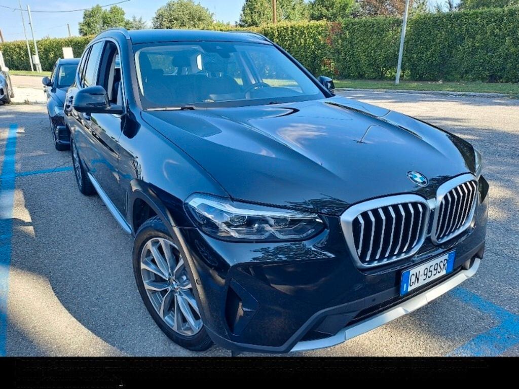 BMW X3 18D 150CV STEPTRONIC 48V S-DRIVE BUSINESS ADVANTAGE ( FARI LED - BMW DIGITAL COCKPIT - CRUISE - PELLE - NAVI - MIRROR - PARK ASSISTANT - TELECAMERA POST. - CERCHI 19 )