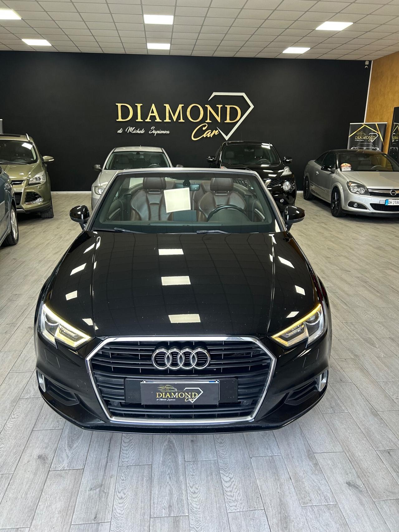 AUDI A3 CABRIO 1.6 Tdi 110 cv “NAVI/PELLE/18”-2016