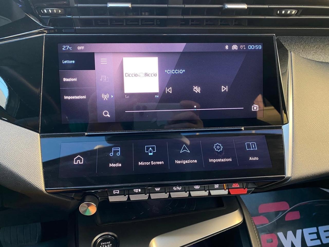 PEUGEOT NEW 308 ALLURE 1.5 130CV NAVY Led CAM 2023