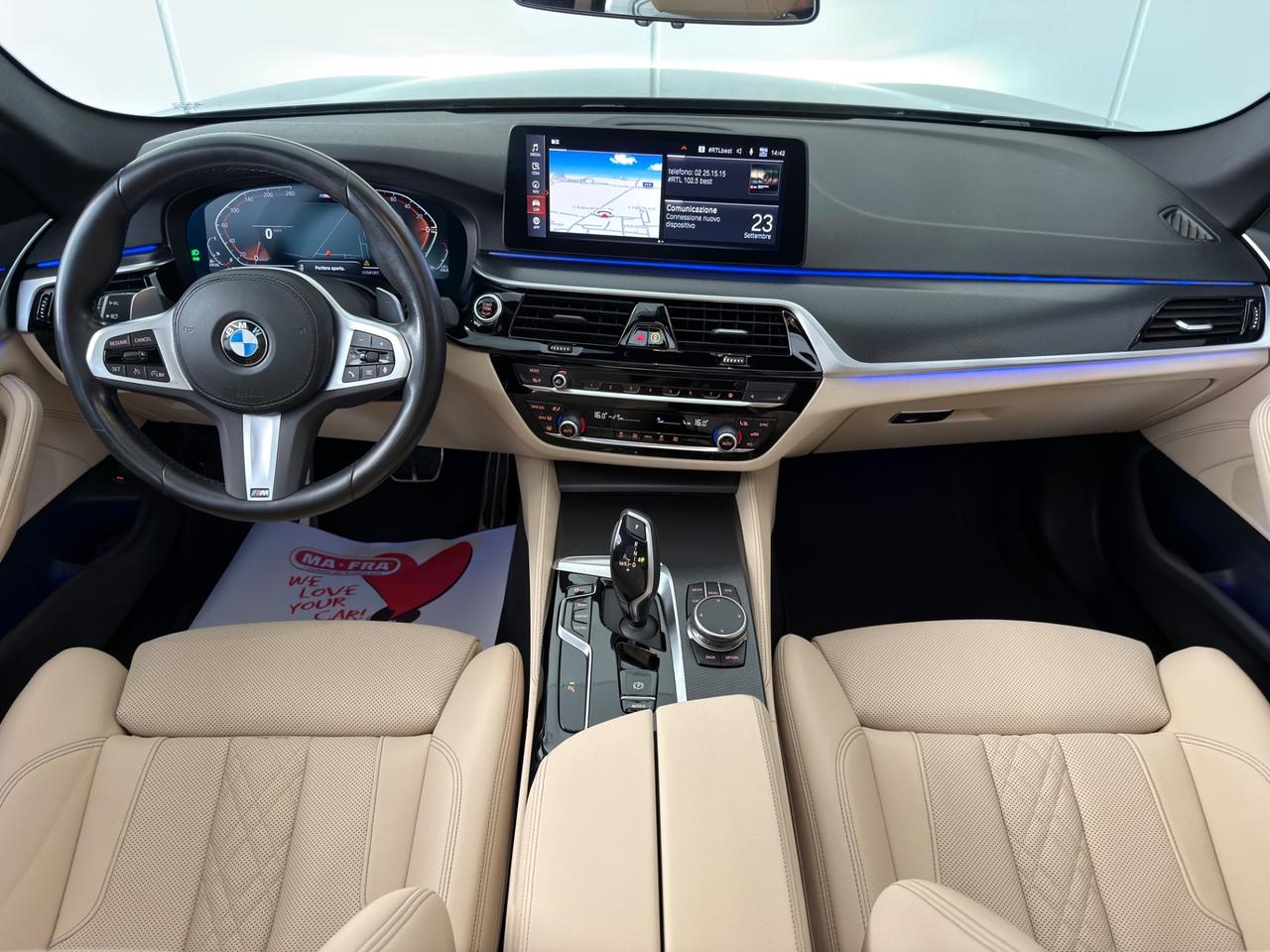 Bmw 520 520d 48V xDrive Touring Msport 190cv TETTO