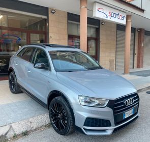 Audi Q3 2.0 TDI 150 CV SLINE COMPETITION TETTO NAVY PELLE XENO BOSE 19'