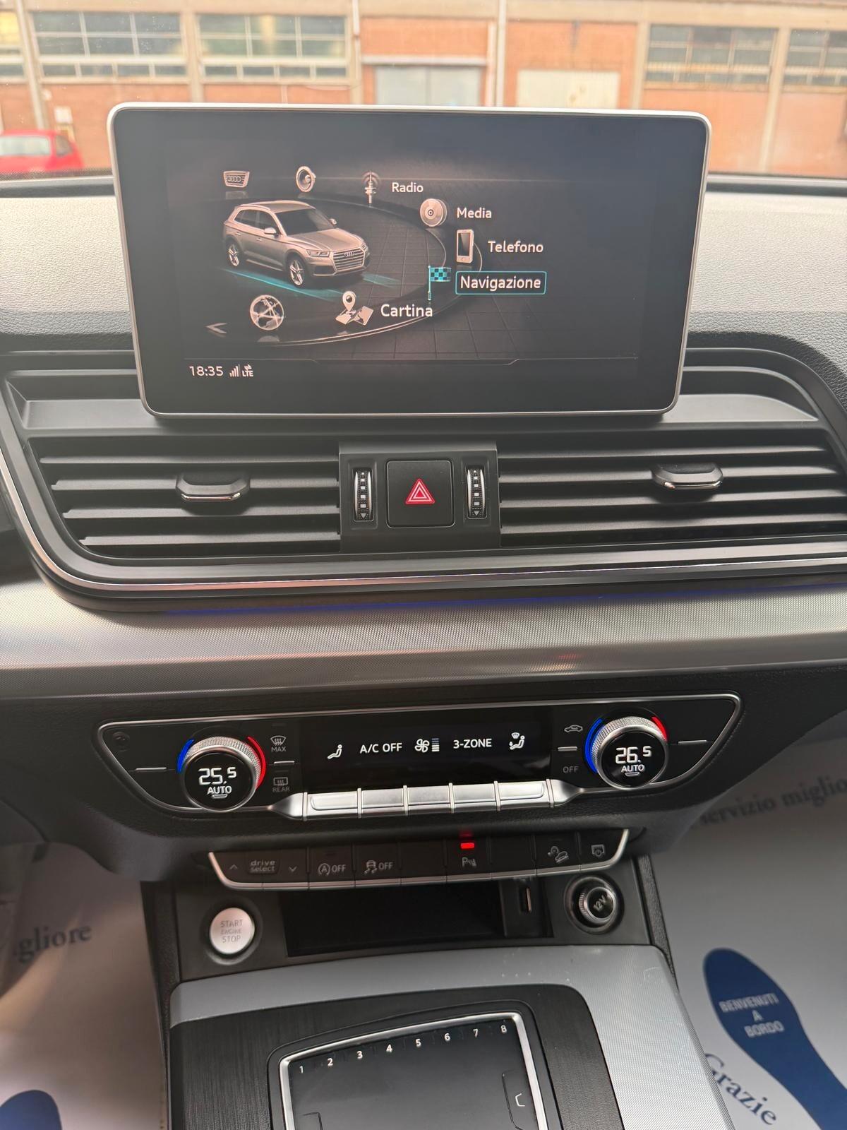 Audi Q5 40 TDI quattro S tronic Sport Virtual Cockpit, Fari Full Led e pacchetto luci ambiente multicolor