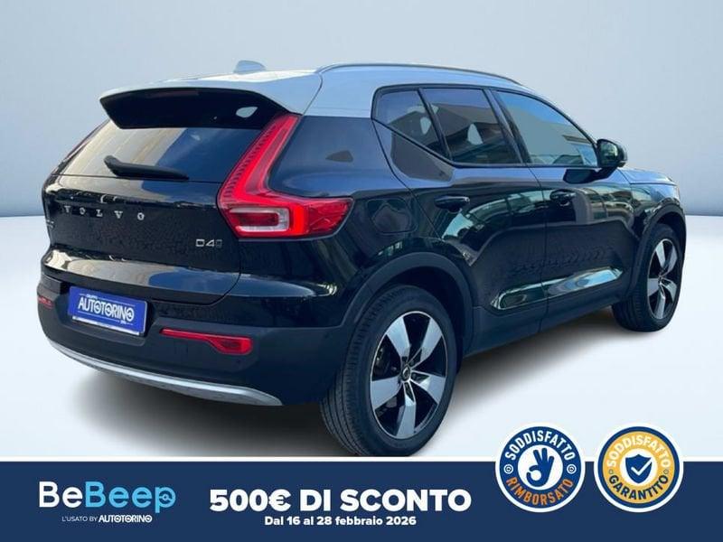Volvo XC40 2.0 D4 MOMENTUM AWD GEARTRONIC