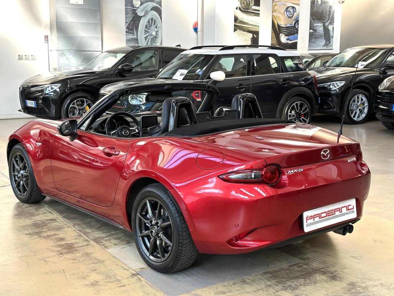 Mazda MX-5 Soft Top 1.5 Exceed-Keyless-Bose-Pelle