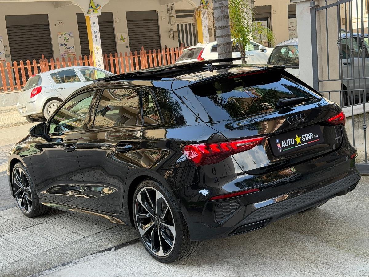 Audi A3 Sportback 40TDI 200CV Quattro S-line Identity Black