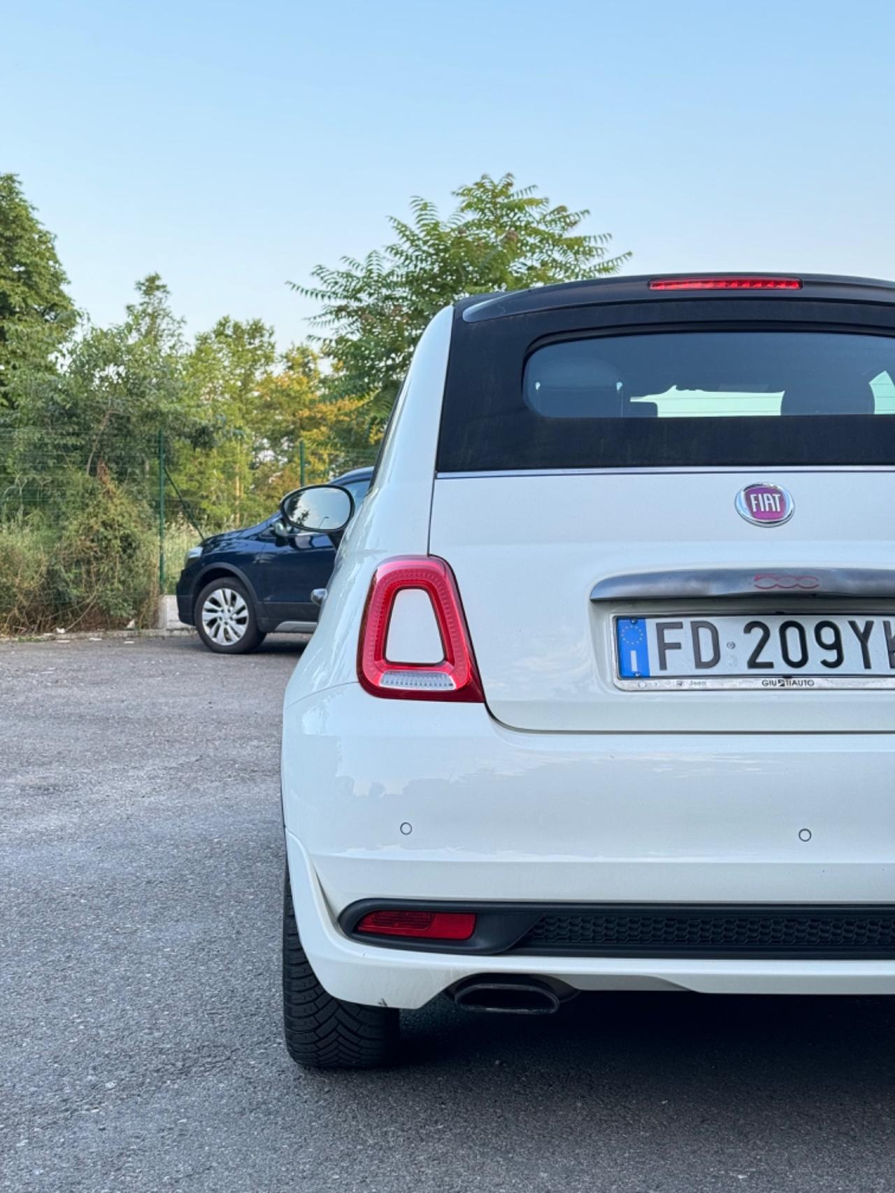 Fiat 500s cabrio 1.2 benzina si neopatentati