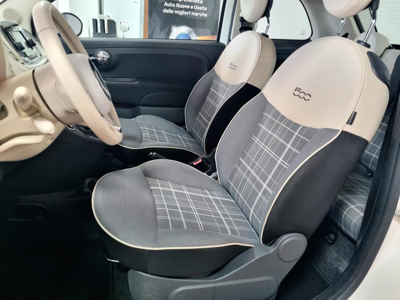 FIAT 500 1.2 BENZINA 69CV LOUNGE NEOPATENTATI