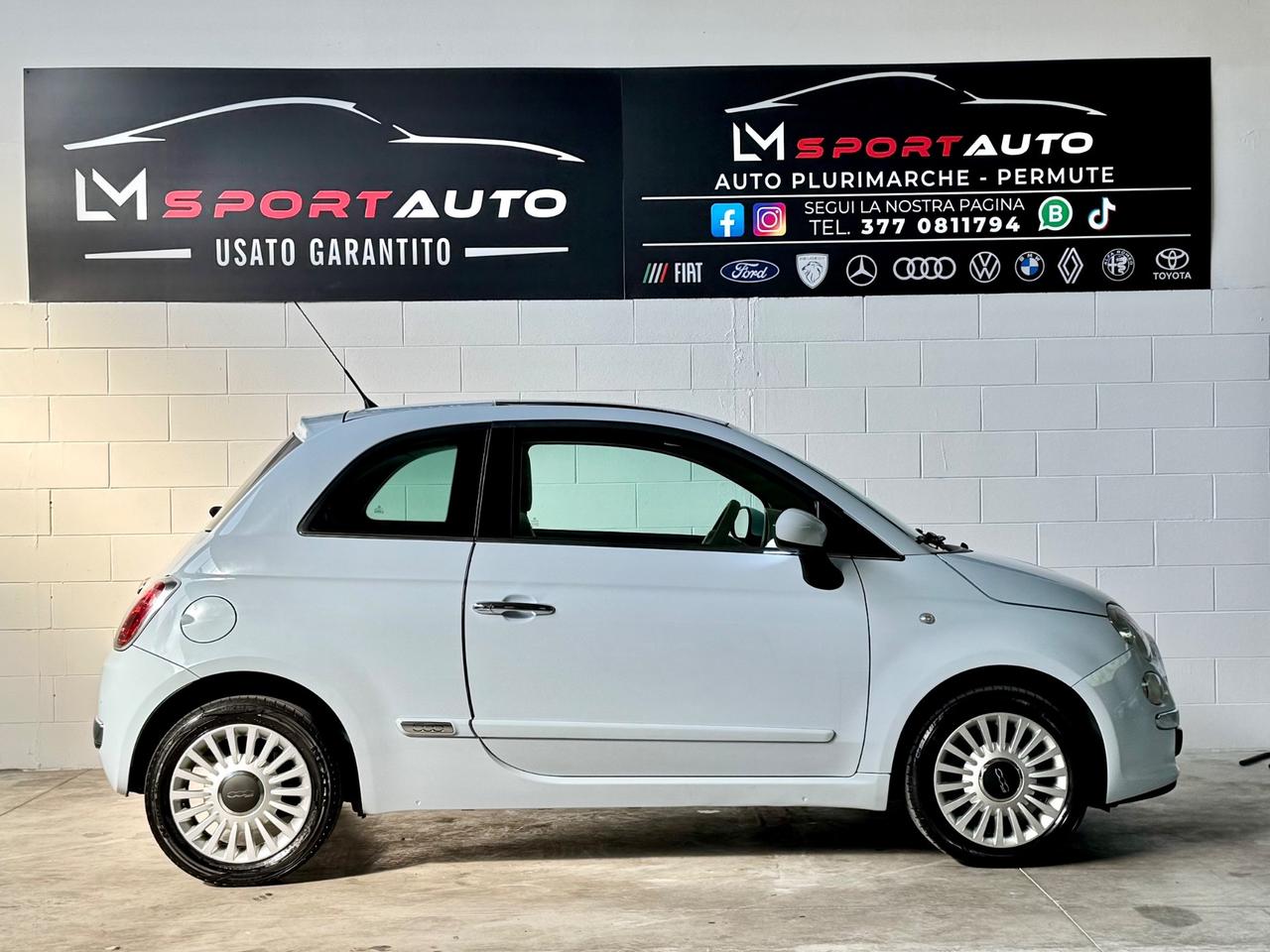Fiat 500 1.2 Lounge garanzia 12 mesi