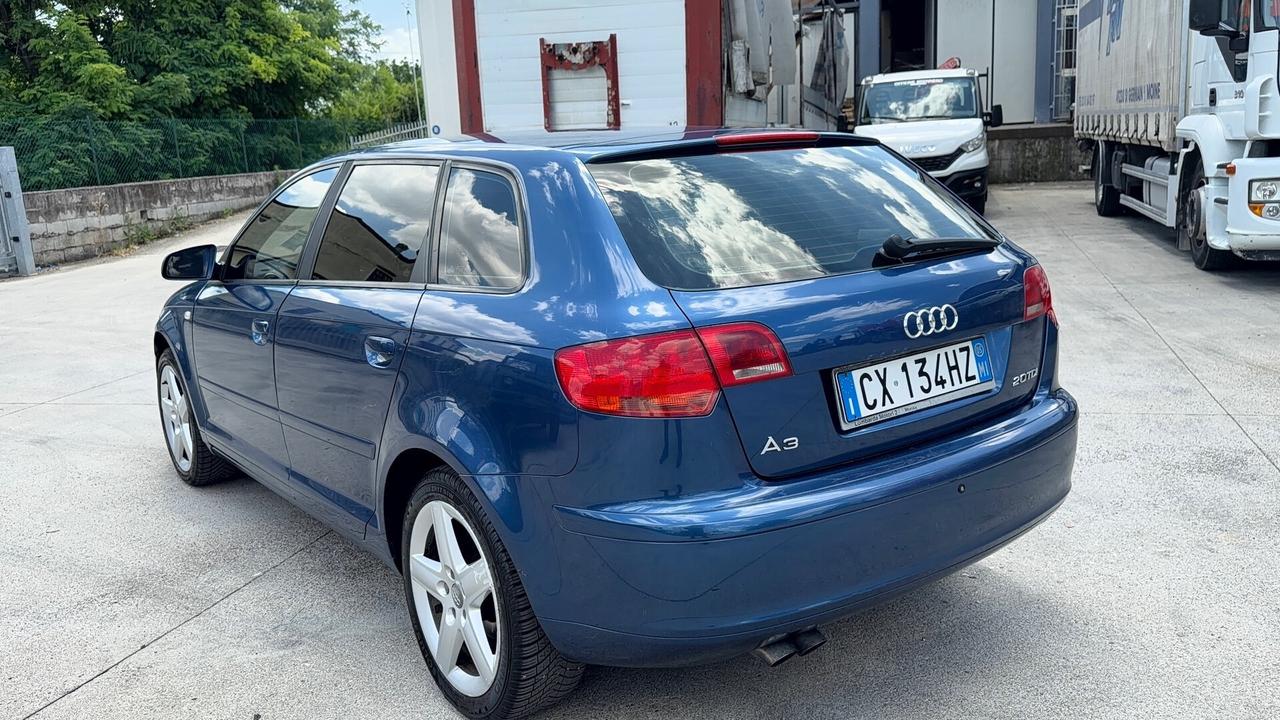 Audi A3 SPB 2.0 TDI NEOPATENTATO