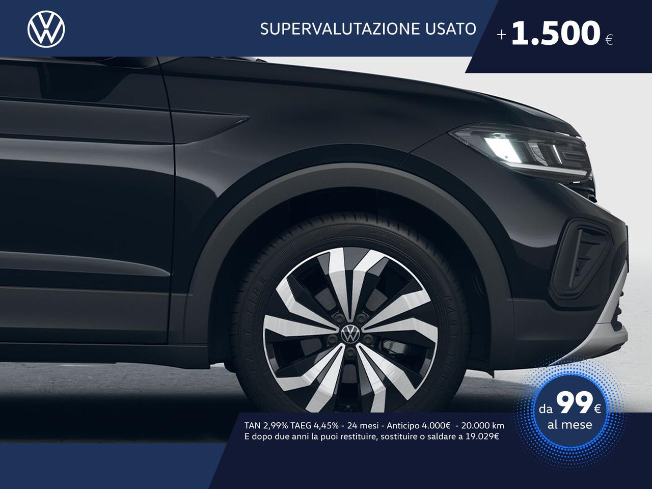 Volkswagen T-Cross 1.0 tsi edition plus 115cv