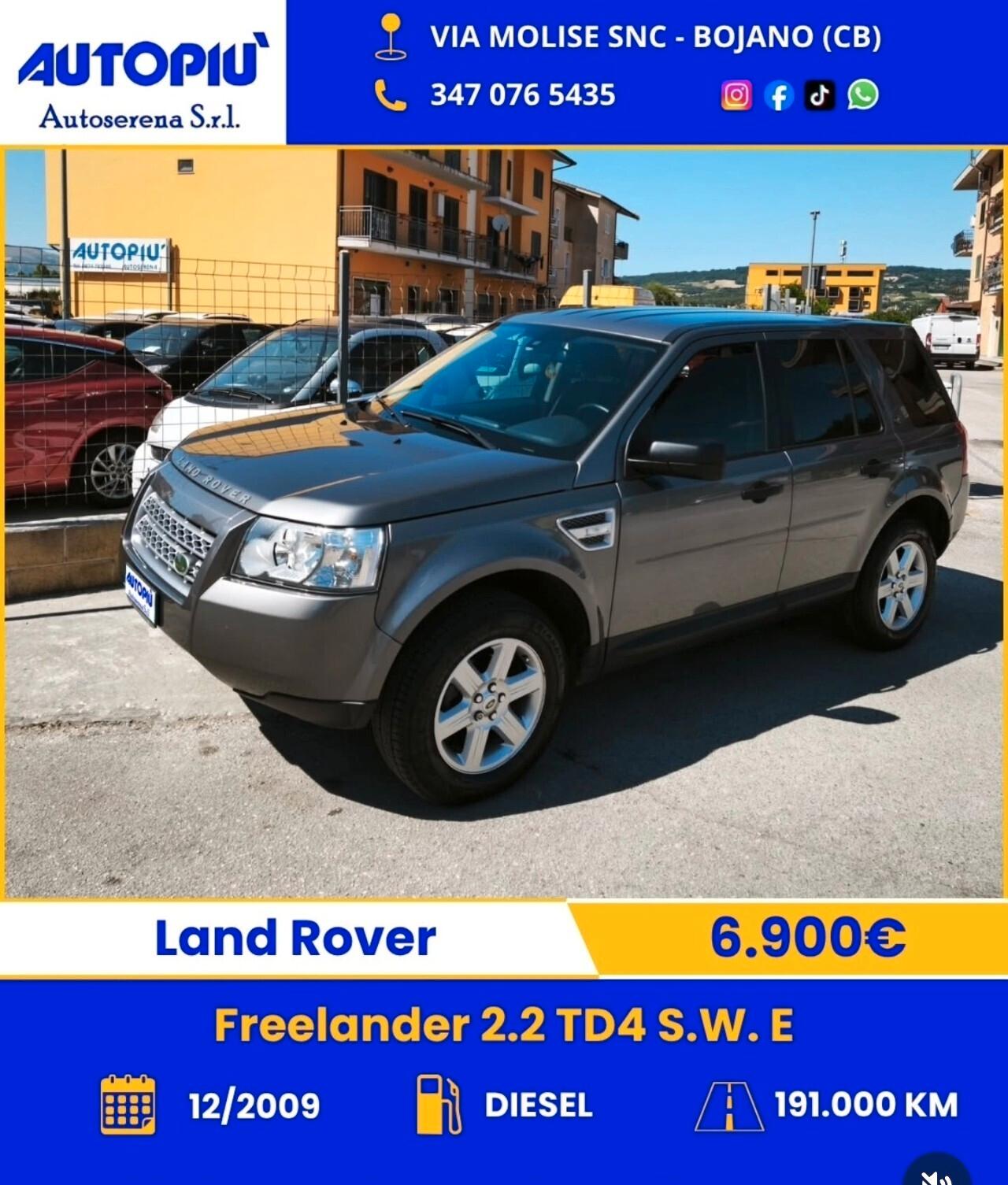 Land Rover Freelander 2.2 TD4 S.W. E