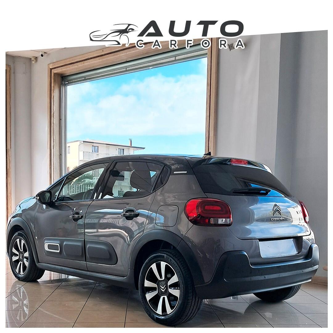 Citroen C3 BlueHDi 100 S&S Shine Pack con sensori di parcheggio