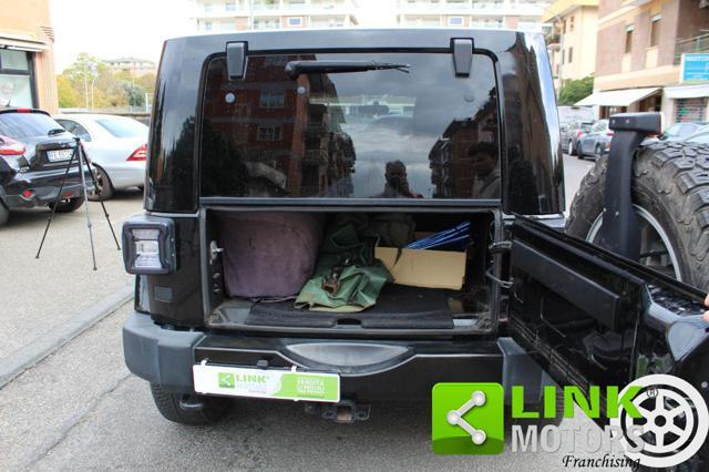 JEEP Wrangler Unlimited 3.6 V6 Sahara Auto con gancio traino