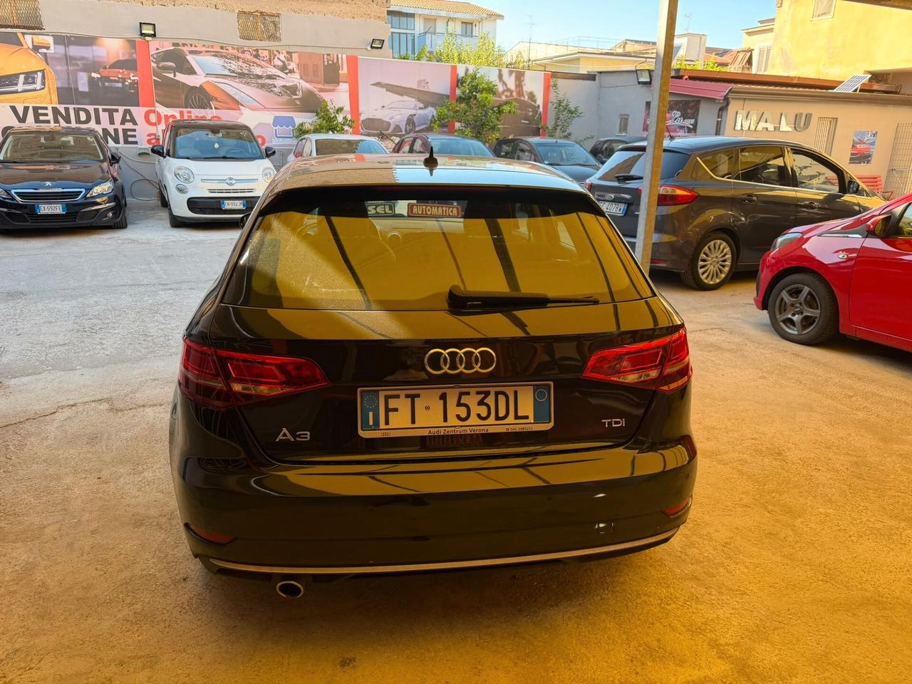 Audi A3 SPB 1.6cc diesel 12 mesi garanzia-2018