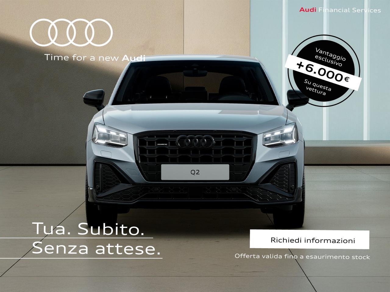 Audi Q2 35 2.0 tdi identity black quattro s-tronic