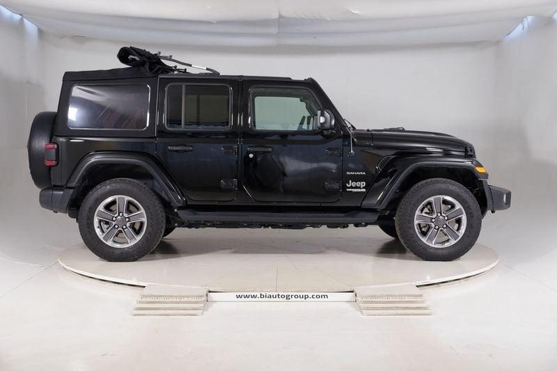 Jeep Wrangler IV 2018 Unlimited Die Unlimited 2.2 mjt II Sahara auto