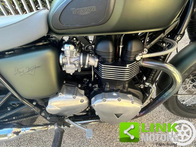 TRIUMPH Bonneville T100 986 MF Steve MC Queen number 698 limited edition