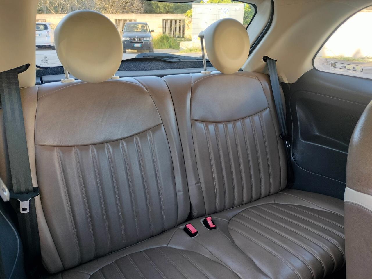 Fiat 500 1.2 collezione 98.000km pelle Frau