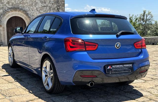 BMW 118 d 150cv M-Sport (Blu Estoril - Auto/Navi/LED/BT)