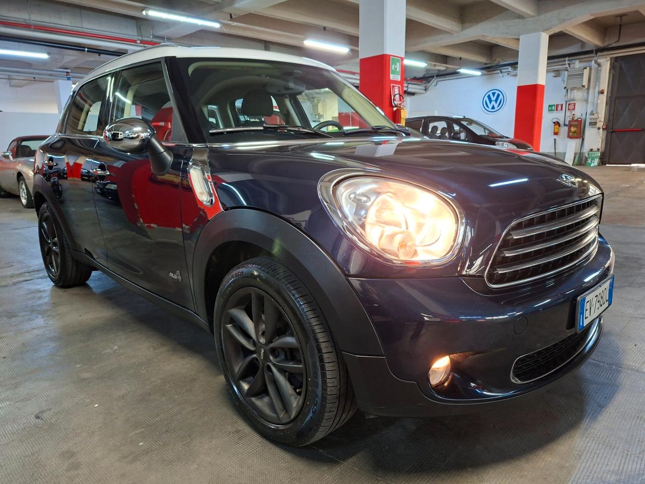 Mini Cooper D Countryman 1.6 ALL4 4X4 C.LEGA UNIPRO' TETTO BIANCO