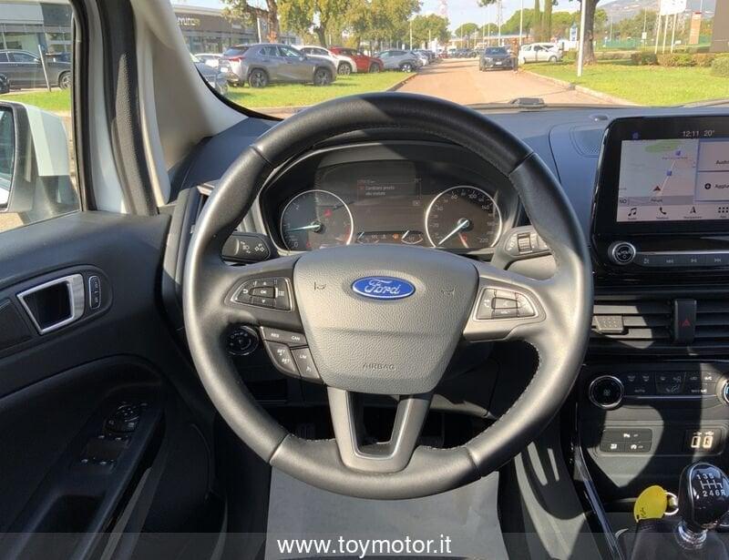 Ford EcoSport 1.5 Ecoblue 100 CV Start&Stop Titanium