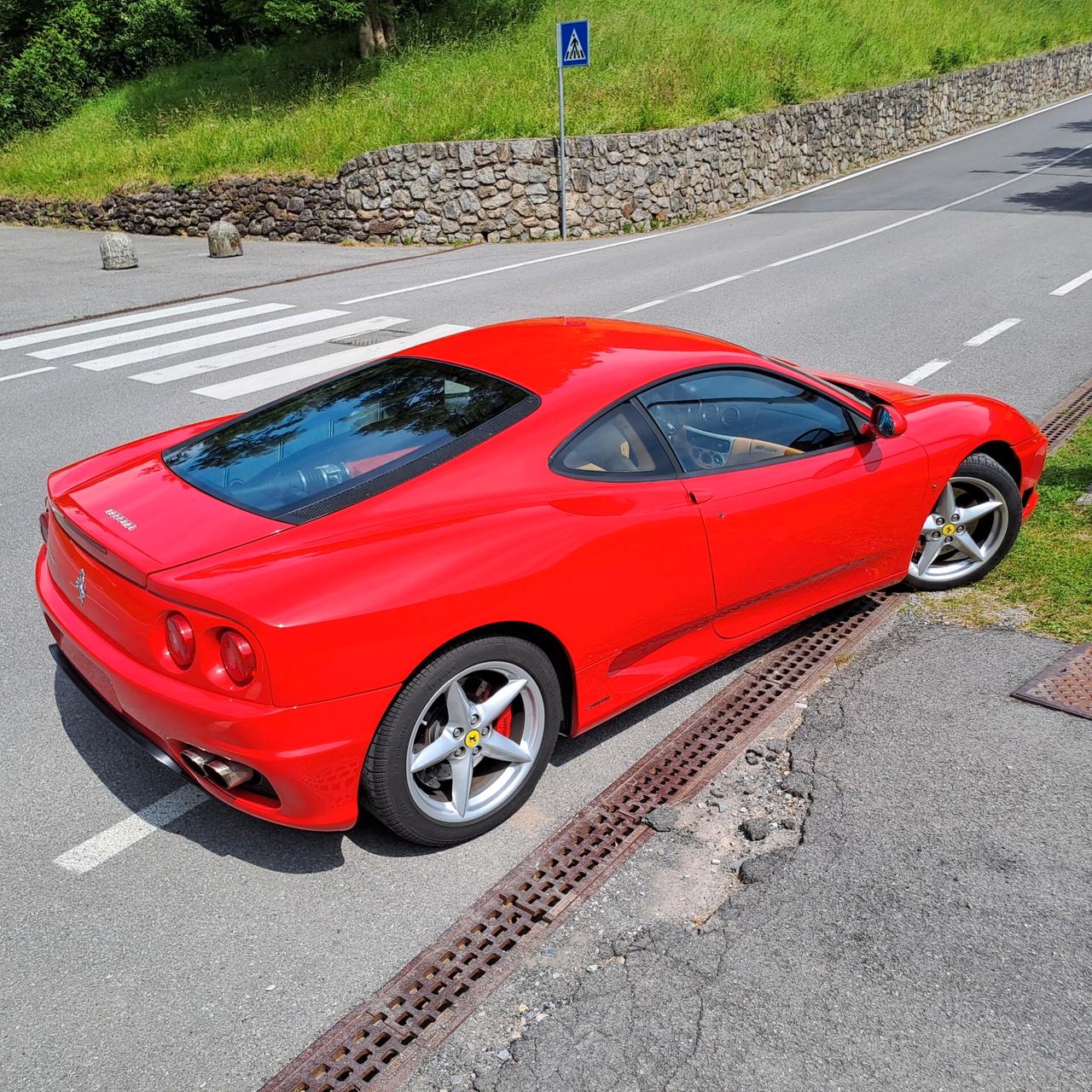 Ferrari 360 Modena MANUALE - interni BEIGE