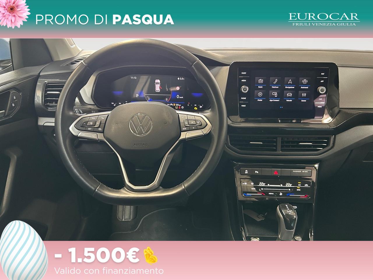 Volkswagen T-Cross 1.0 tsi life 115cv dsg