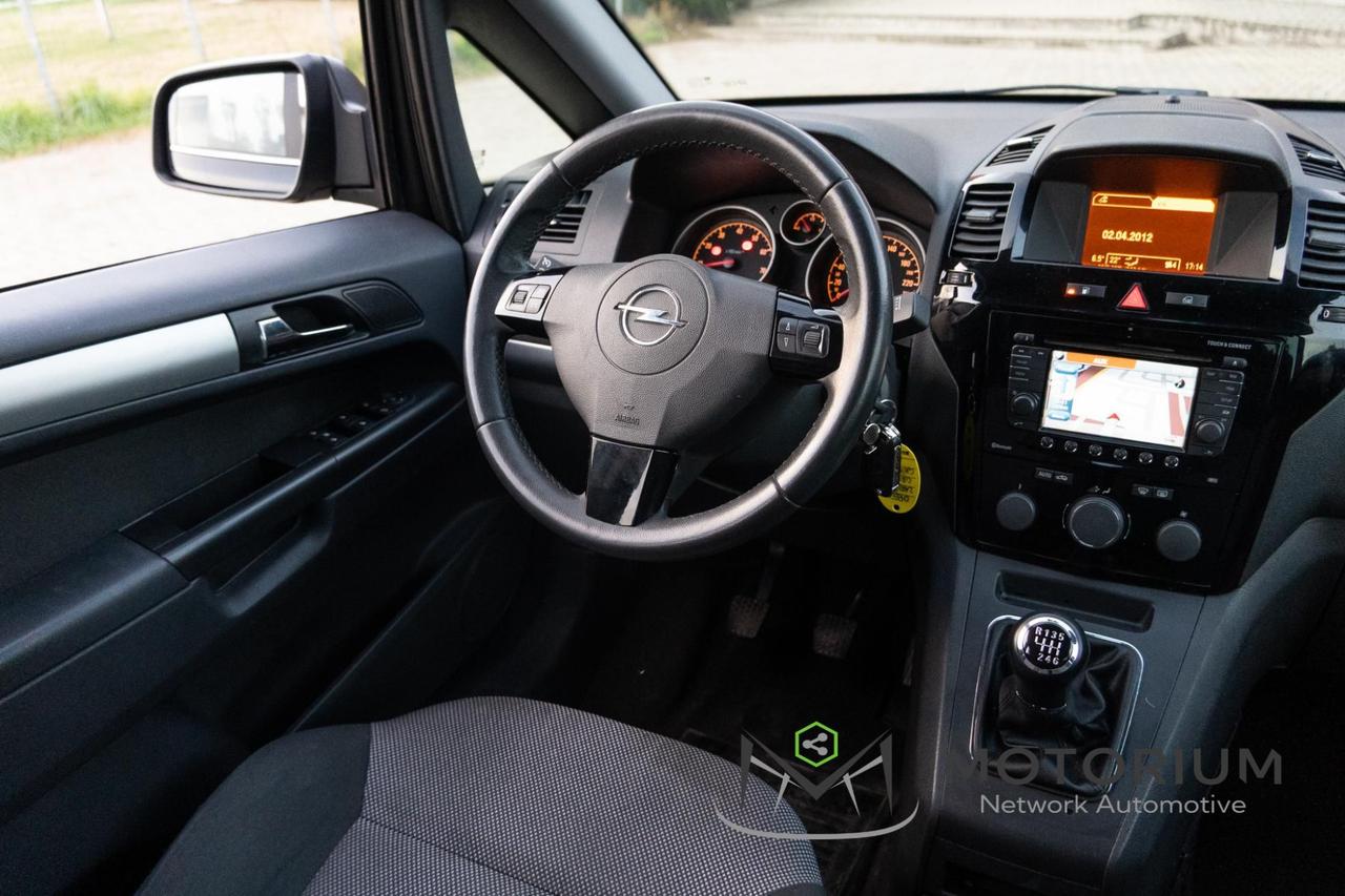 Opel Zafira 1.6 TURBO ECOFLEX BENZINA / METANO – 7 POSTI – 2012