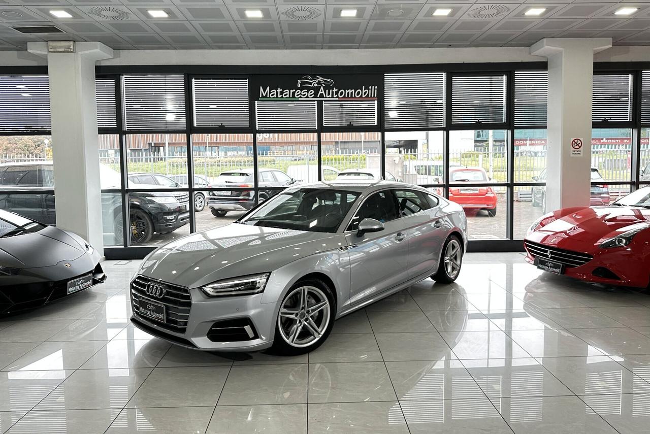 Audi A5 SPB 2.0 190cv S-LINE Virtual FariLed Finanziabile