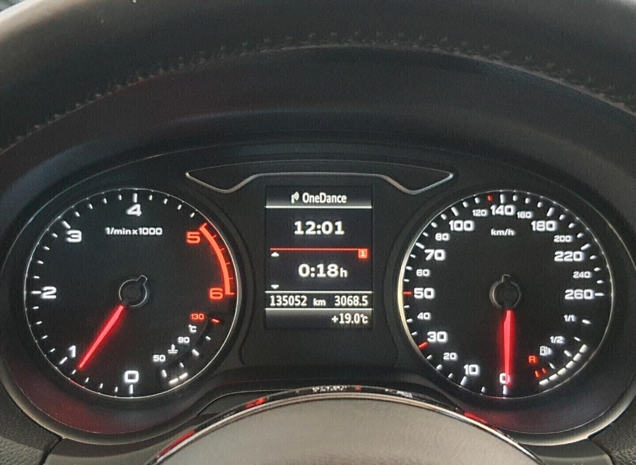 AUDI A3 2.000 TDI 150cv 3porte Km135.000