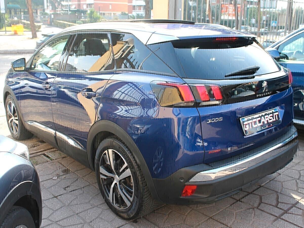 Peugeot 3008 1.5hdi Allure EAT8 TETTO PELLE LED CAM