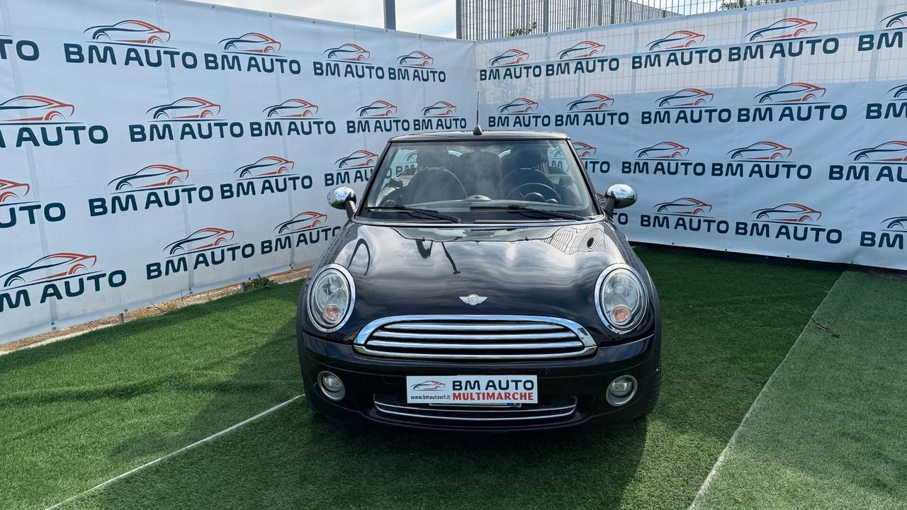 Mini Cooper Cabrio 1.6 BENZINA 120 CV KM CERTIFICATI GARANTITA