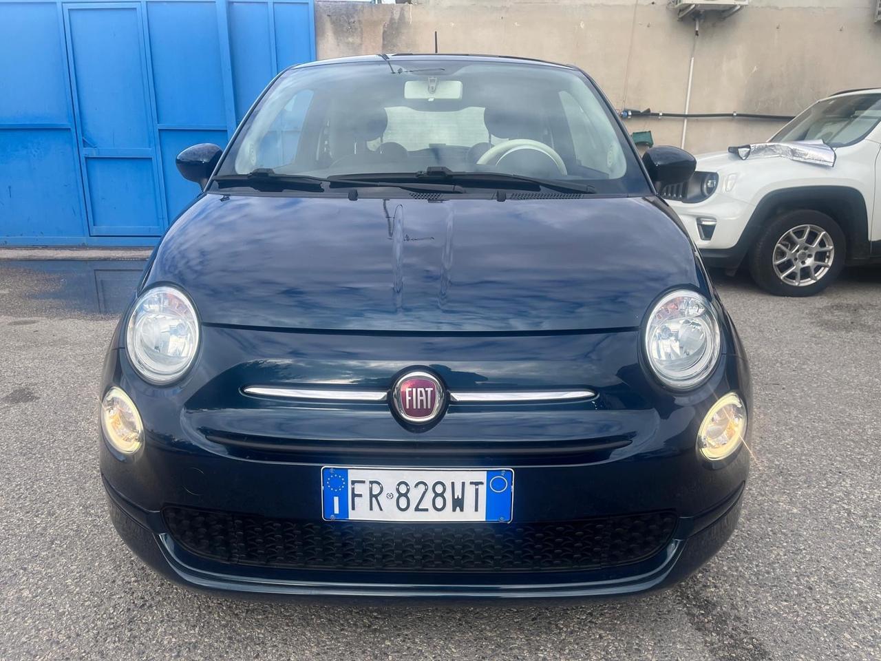 Fiat 500-1.2 benz-km 80000-09/2018