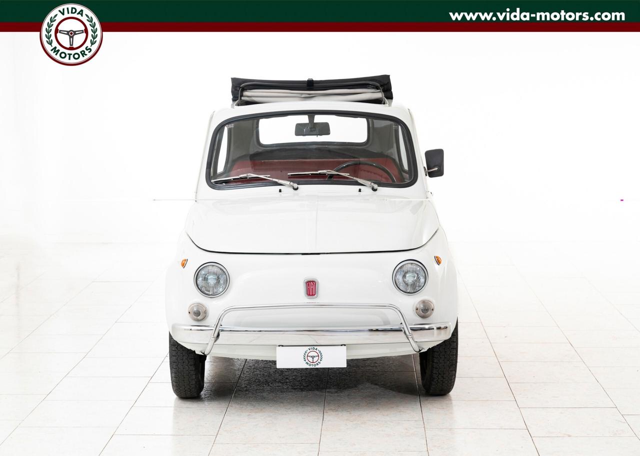 Fiat 500L 1972 * TARGA ROMA * UNICO PROPRIETARIO * LIBRETTO ORIGINALE