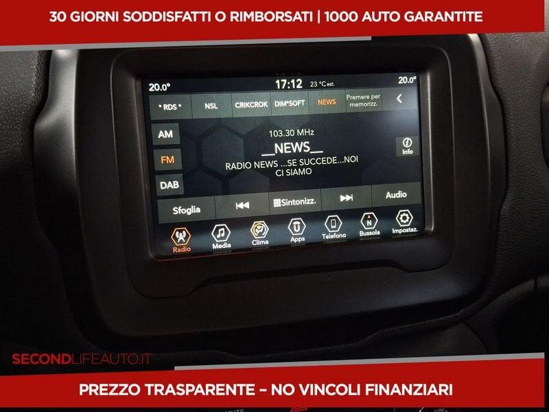 Jeep Renegade 1.0 t3 Night Eagle 2wd GANCIO TRAINO OMOLOGATO