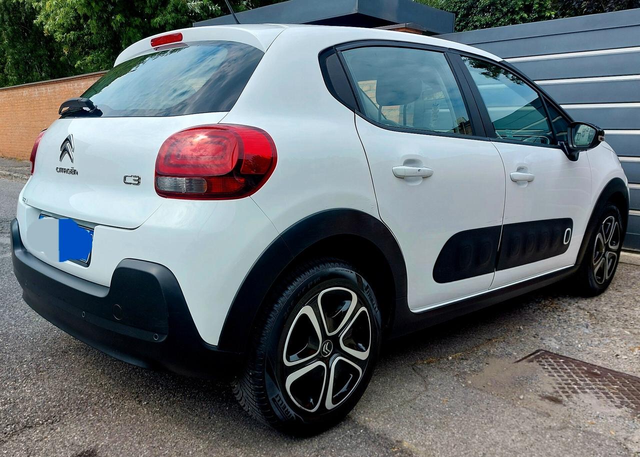 Citroen C3 benzina 1.2 neopatentati anno 2019 euro6B