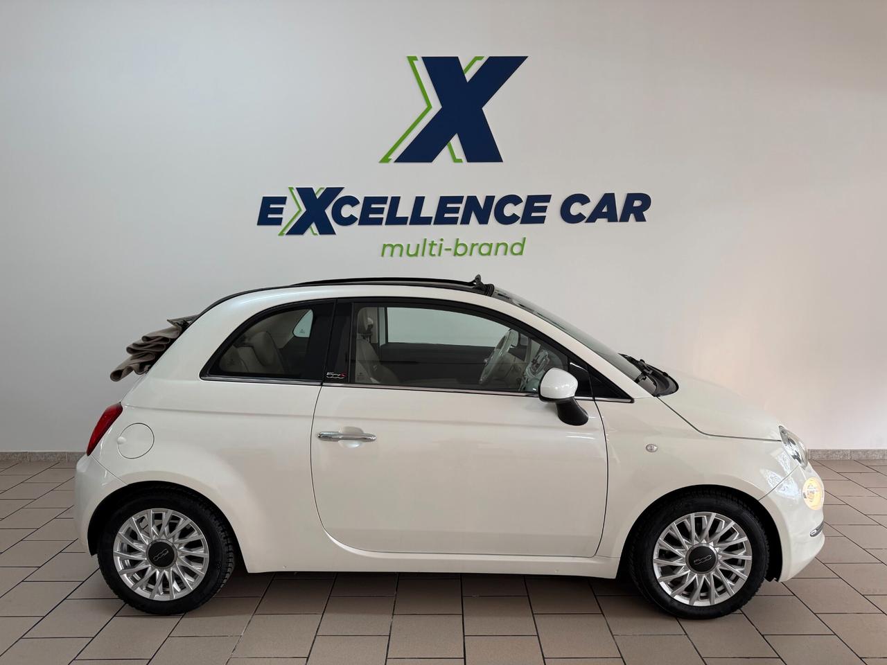 Fiat 500 Cabrio 1.2 LOUNGE NAVI/PELLE/PDC