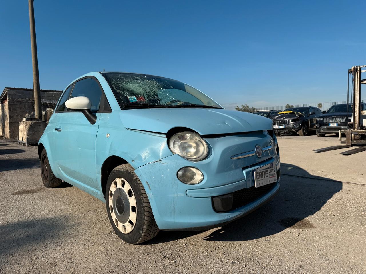 FIAT 500 2012 1.2 BENZINA *SINISTRATA *MARCIANTE