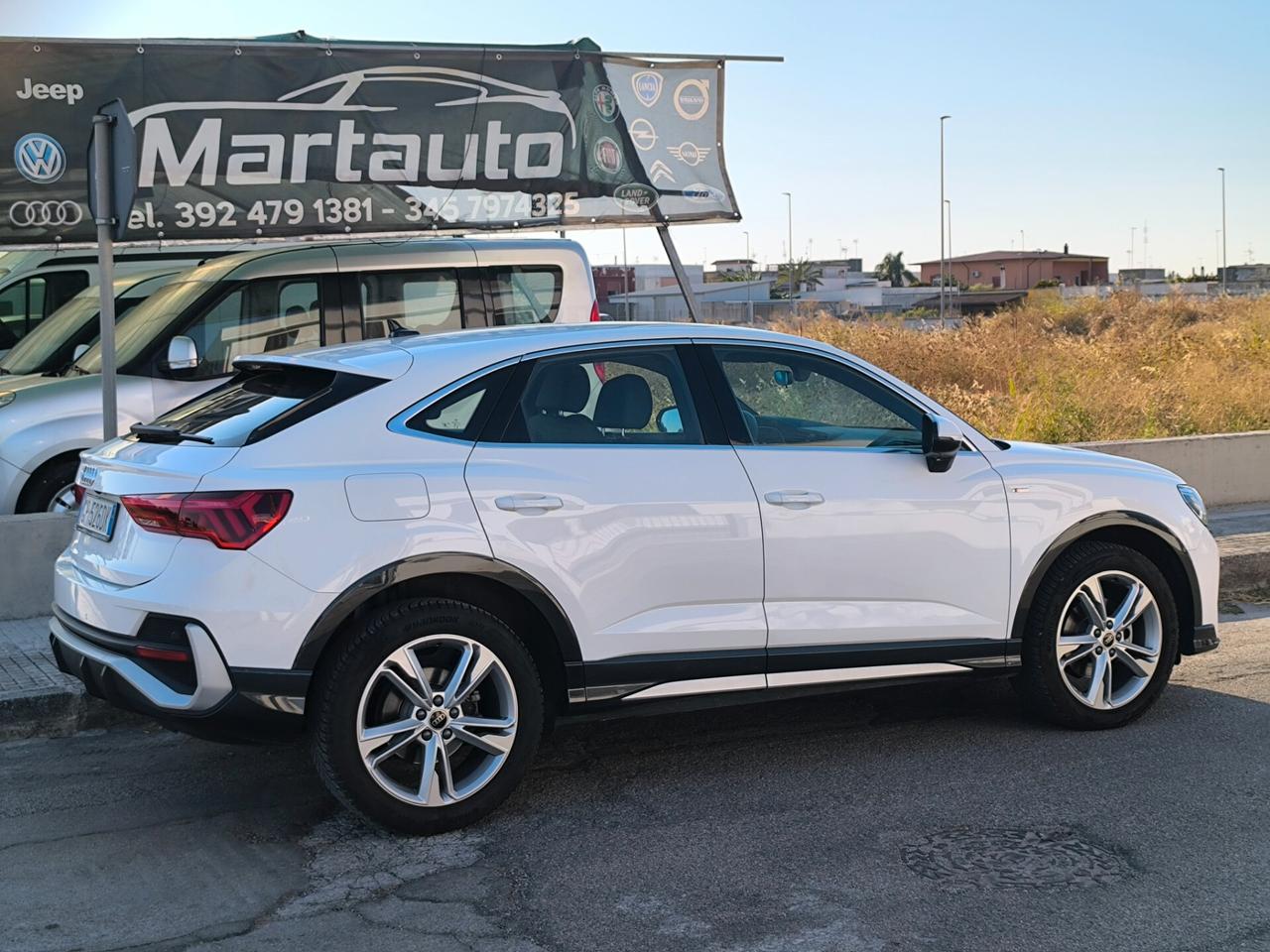 AUDI Q3 SPORTBACK S-LINE INTERNO ESTERNO 2.0 TDI 150cv 07/2